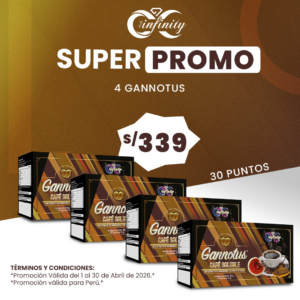 PROMO GANNOTUS X 4